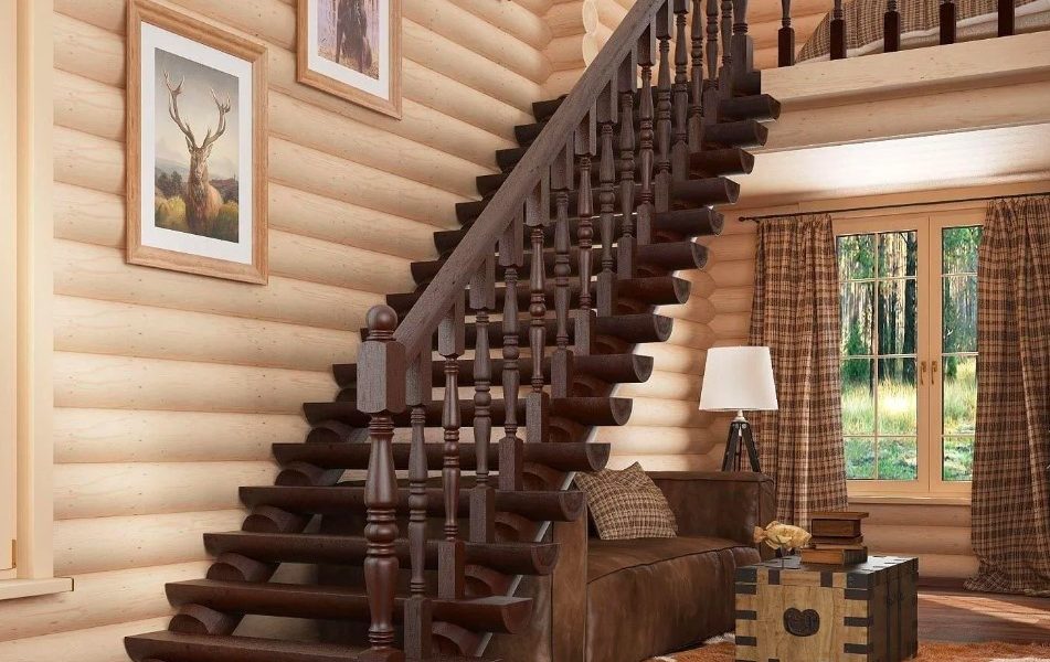 Деревянных Лестниц для Частного Дома